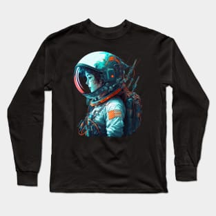 Woman Astronaut Long Sleeve T-Shirt